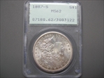 1887-S $1 MS62