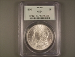 1896 $1 MS64