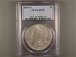 1892-O $1 AU50