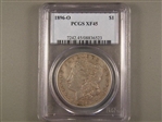 1896-O $1 XF45
