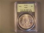 1883 $1 MS65