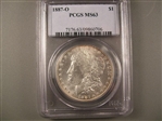 1887-O $1 MS63