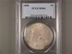 1898 $1 MS64