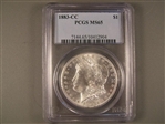 1883-CC $1 MS65