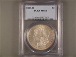 1883-O $1 MS64