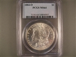 1884-O $1 MS64