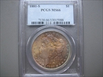 1881-S $1 MS66