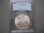 1886 $1 MS65