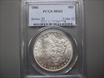 1881 $1 MS61