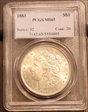 1883 $1 MS65