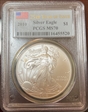 2010 $1 Silver Eagle MS70