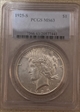 1925-S $1 MS63