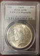 1922 $1 VAM 12A, Moustache AU58