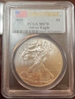 2015 $1 Silver Eagle First Strike MS70