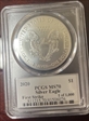 2020 $1 Silver Eagle First Strike Cleveland Arrows 1 of 1000 MS70