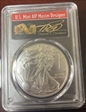2021 $1 Silver Eagle - Type 1 First Strike Cleveland Arrows 1 of 1000 MS70