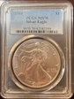 2004 $1 Silver Eagle MS70