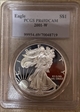 2001-W $1 Silver Eagle PR69DCAM
