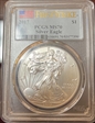 2017 $1 Silver Eagle First Strike MS70