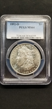 1892-O $1 MS64