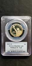 2013-S $1 William H. Taft PR69DCAM