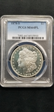 1878-S $1 MS64PL