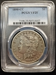 1890-CC $1 VF25