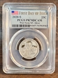 2020-S 25C Weir Farm NP - Silver  First Day of Issue PR70DCAM