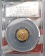 2019 $5 Gold Eagle First Day of Issue Flag Frame MS70