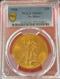 1908 $20 No Motto MS66+
