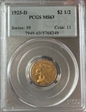 1925-D $2.50 MS63