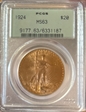 1924 $20 MS63