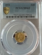 1852 G$1 MS62