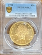1904 $20 MS63