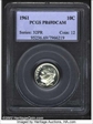 1961 10C PR69DCAM