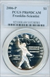 2006-P $1 Franklin-Scientist PR69DCAM