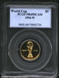1994-W $5 World Cup PR69DCAM