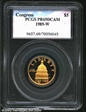 1989-W $5 Congress PR69DCAM