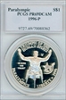 1996-P $1 Paralympic PR69DCAM
