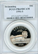 1996-S 50C Swimming PR69DCAM