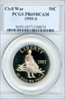 1995-S 50C Civil War PR69DCAM
