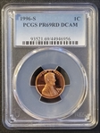1996-S 1C PR69DCAM