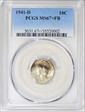 1941-D 10C MS67+ FB