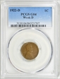 1922-D 1C Weak D G4BN