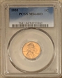 1935 1C MS64RD