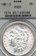 1901-O $1 MS65