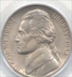 1938-D 5C Jefferson MS65FS