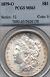 1879-O $1 MS63