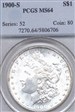 1900-S $1 MS64