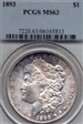 1893 $1 MS63